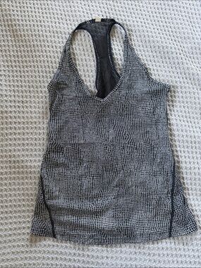 lululemon athletica Black & White Racerback Tank